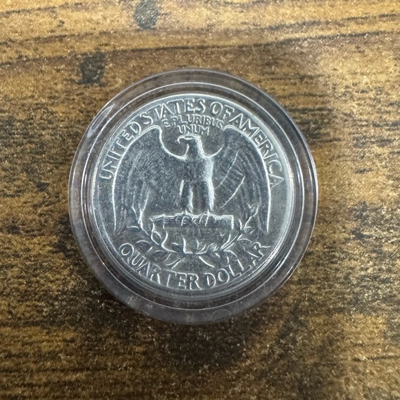 1961 Proof Washington Silver Quarter United States Currency - Picture 2 of 2